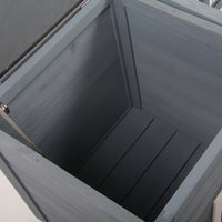 Rabbit Hutch, Waterproof Rabbit House for Small Animals, Gray