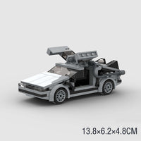 A Tesla Toy Car Piece-together Model Benefits Intelligence