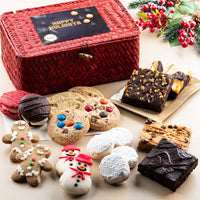 Christmas Snowman Cookie Sampler Gift - BIG FRENCHIES
