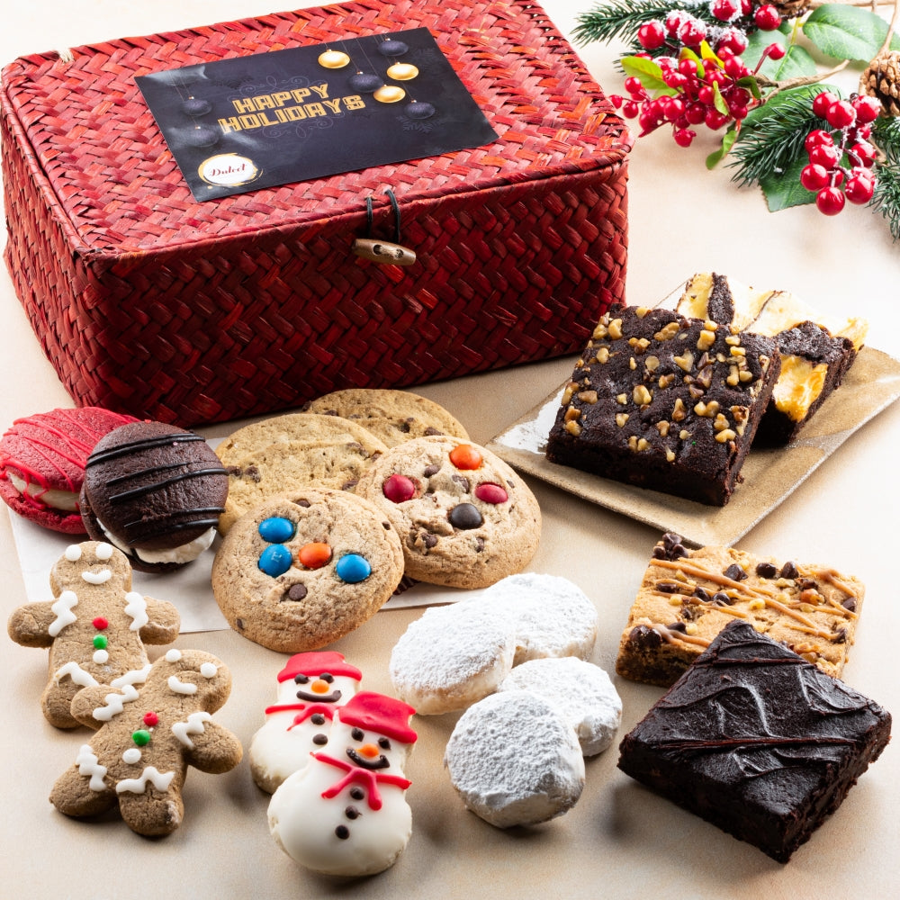 Christmas Snowman Cookie Sampler Gift - BIG FRENCHIES