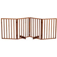 The Wooden Dog Fence Brown