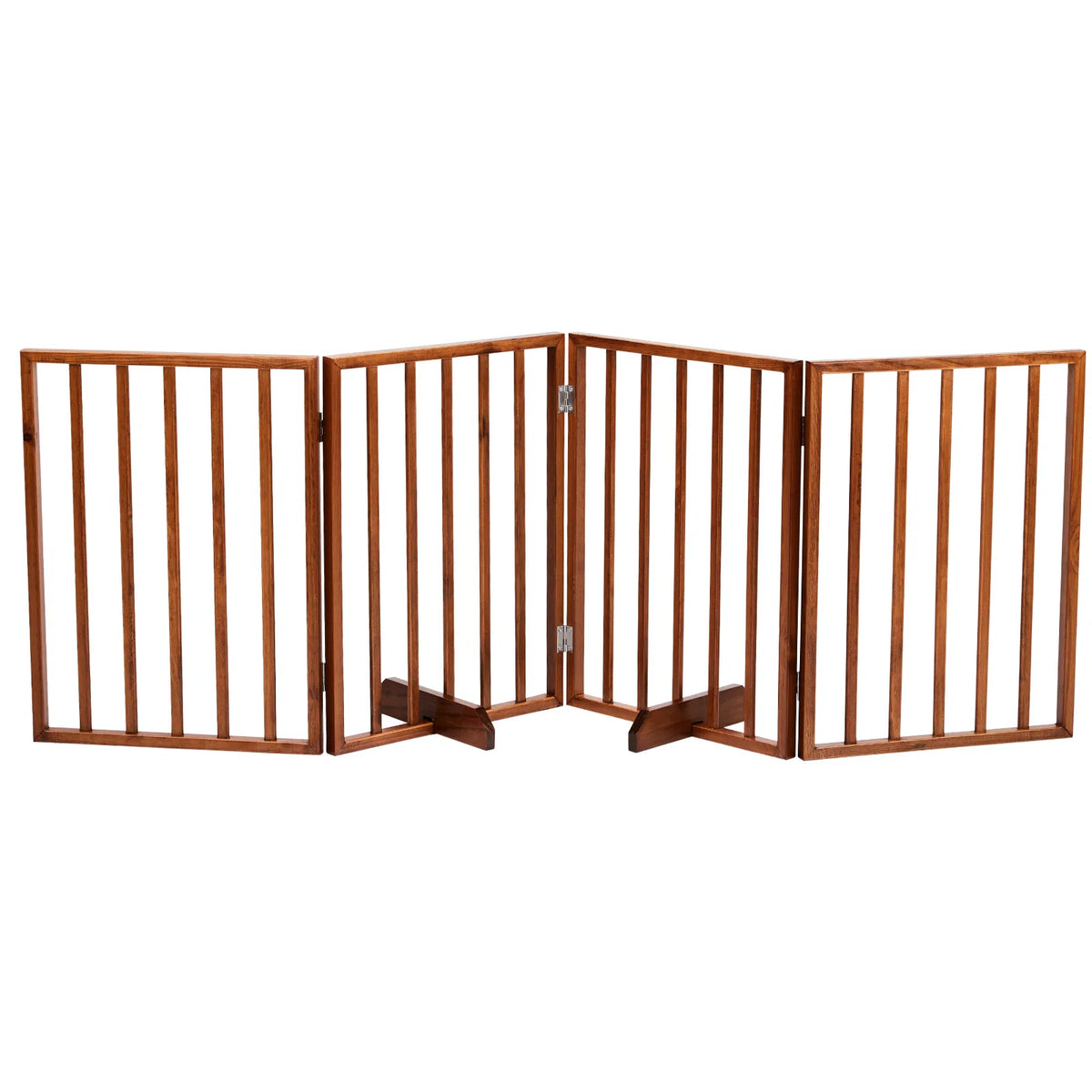 The Wooden Dog Fence Brown