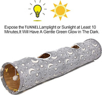 Cat Tunnel Tube with Plush Ball Toys Collapsible - BIG FRENCHIES