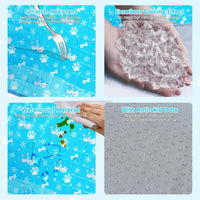 Dog Cooling Mat, Pet Cooling Mat With Non-Toxic Solid Gel, Self-Cooling Pad For Dogs, Waterproof, Durable Cooling Bed Fo