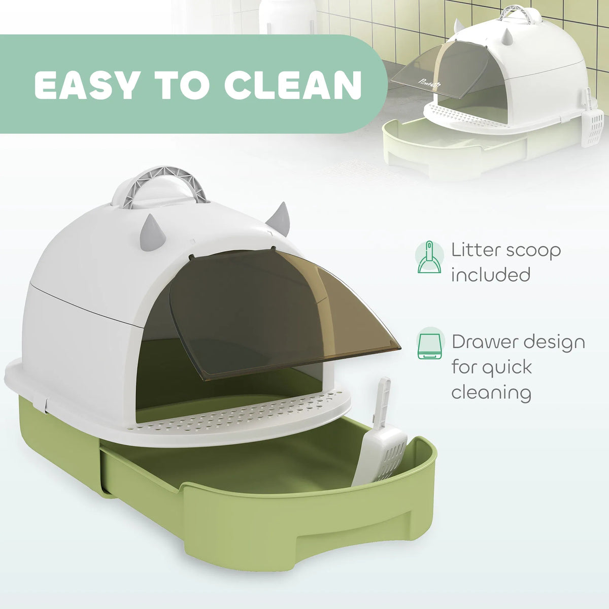 Cat Litter Box, Cat Litter Box Enclosure