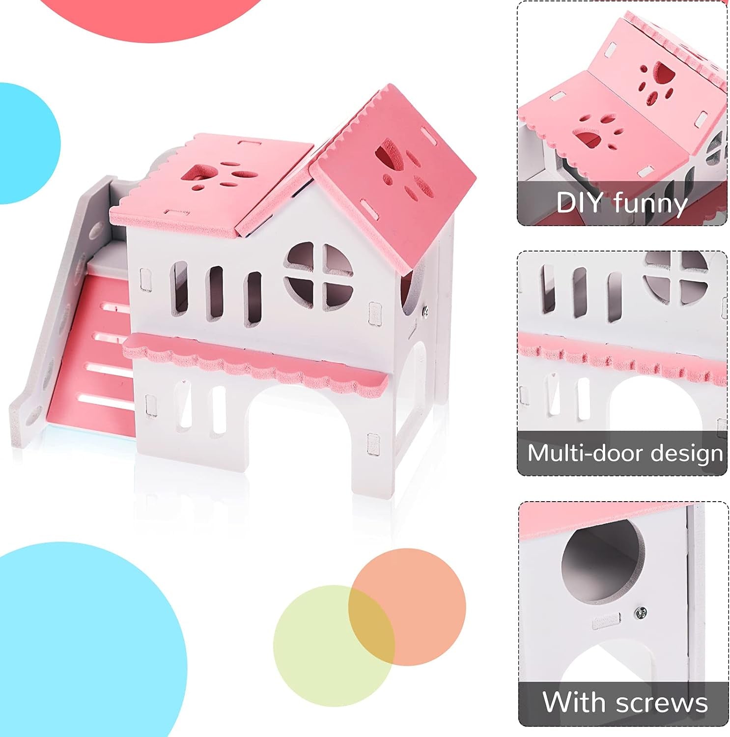 5 Pieces Hamster Toys - BIG FRENCHIES