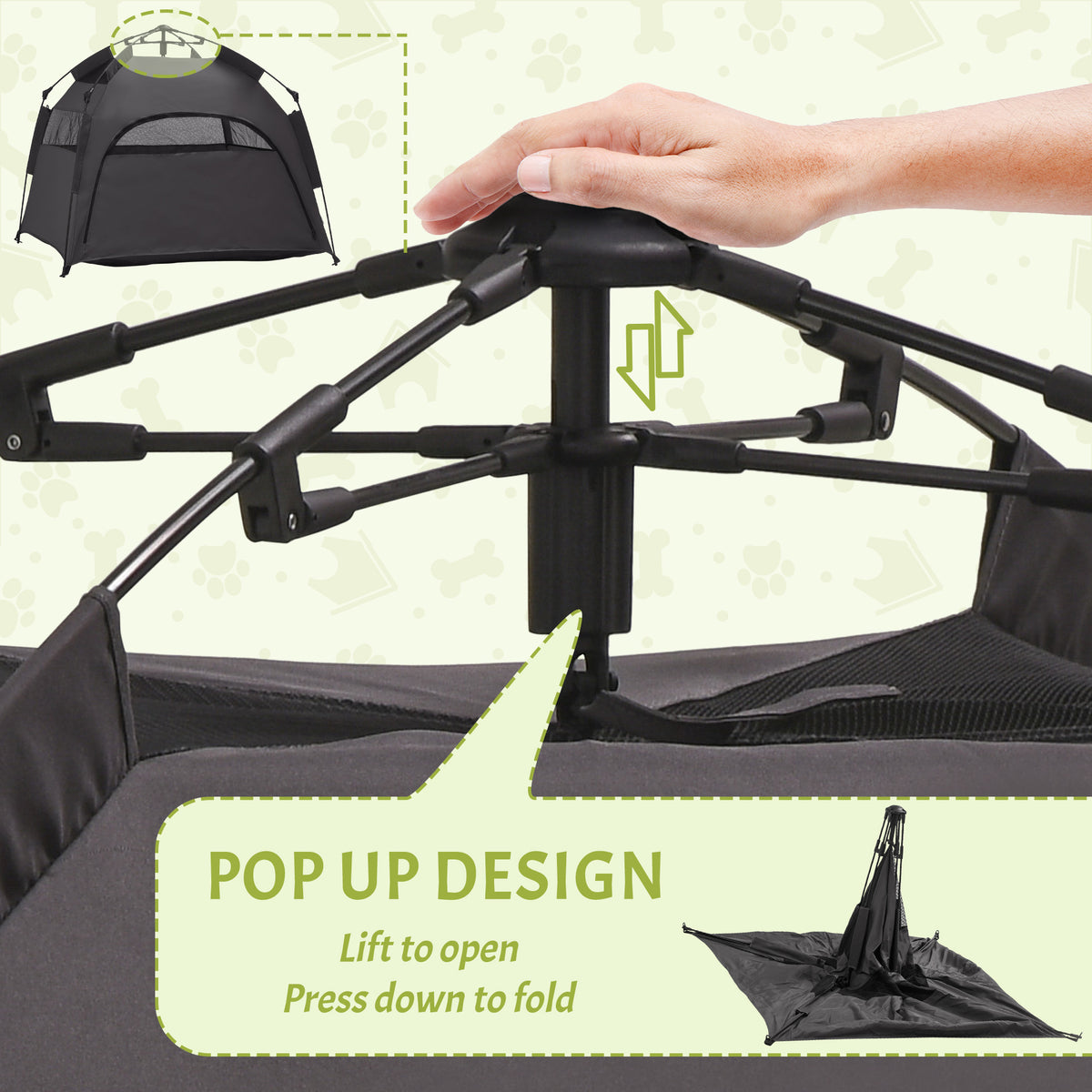 Dog Tent With Carry Bag