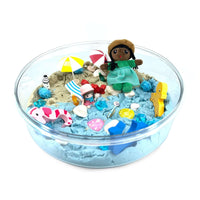 Beach Day, Ocean Theme Set with Kinetic Sand - BIG FRENCHIES