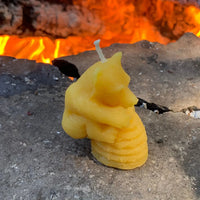 Baby Bear Hugging Beehive Candle - BIG FRENCHIES