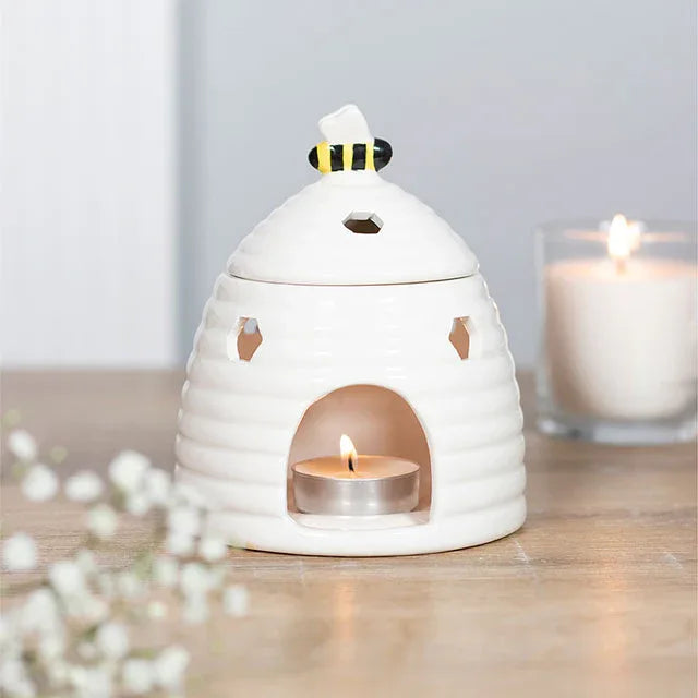 White Beehive Oil Burner - BIG FRENCHIES