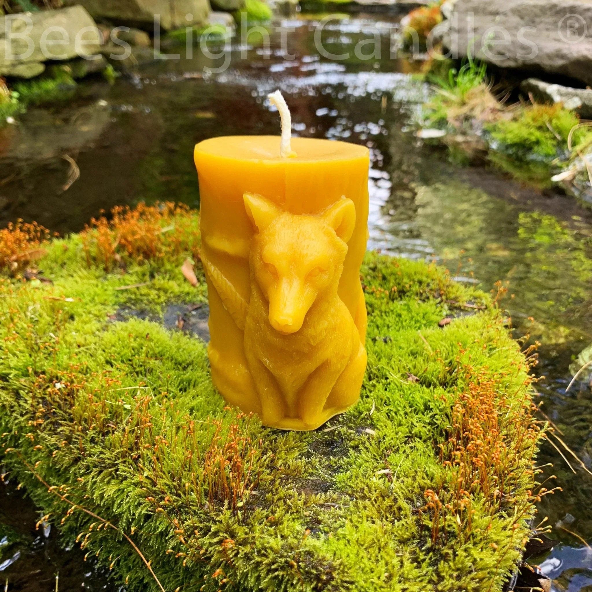 Animal Pillar Beeswax Candles - BIG FRENCHIES