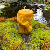 Animal Pillar Beeswax Candles - BIG FRENCHIES
