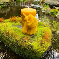 Animal Pillar Beeswax Candles - BIG FRENCHIES