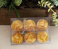 Beeswax Bell Tealight Candles - BIG FRENCHIES