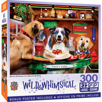 Benny's Ristorante 300 pc EZ Grip Puzzle - Wild & Whimsical | Masterpieces - BIG FRENCHIES