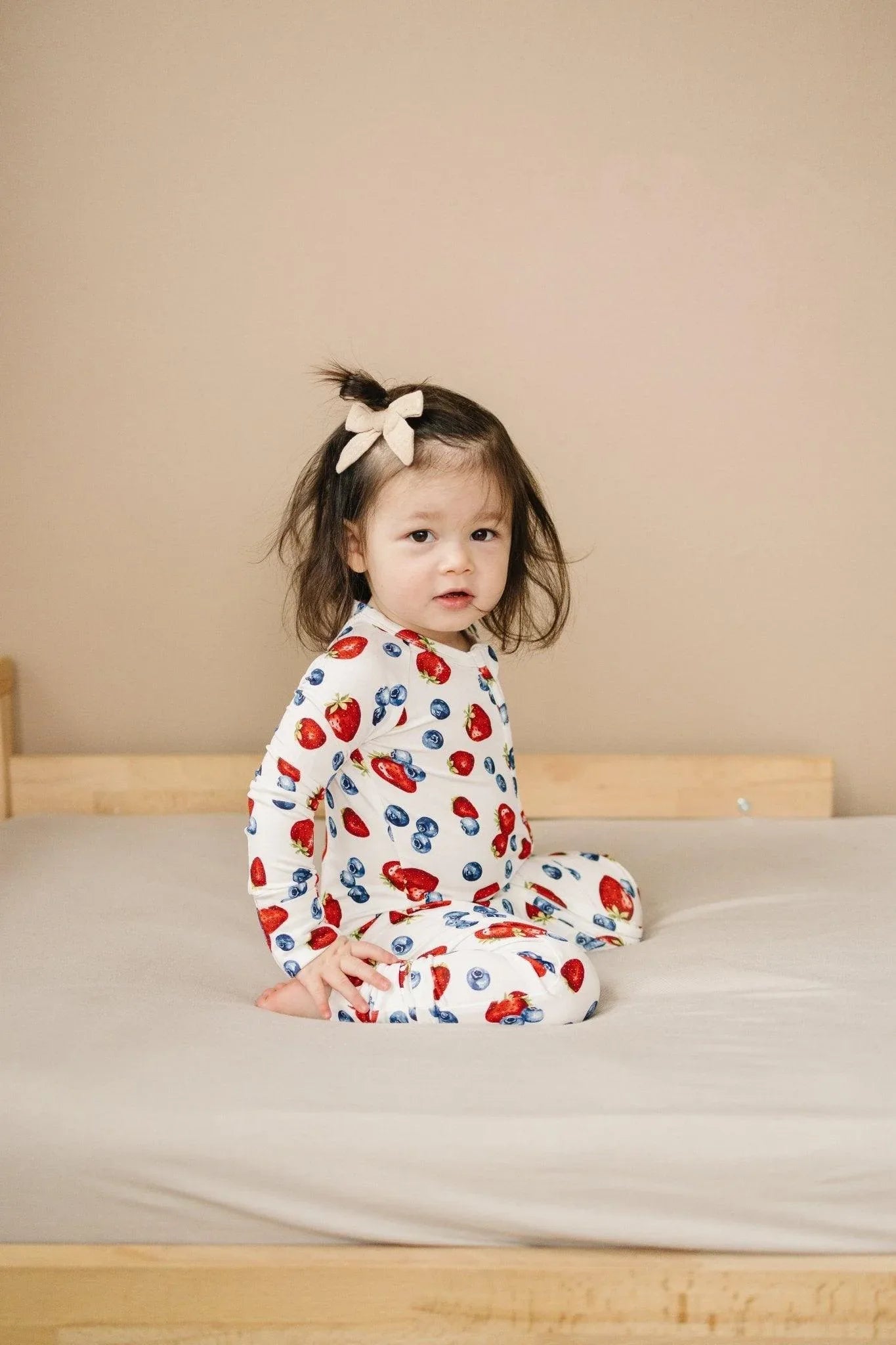 Berry Sweet Bamboo Zippy Romper - BIG FRENCHIES