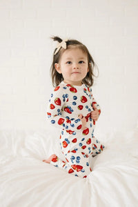 Berry Sweet Bamboo Zippy Romper - BIG FRENCHIES