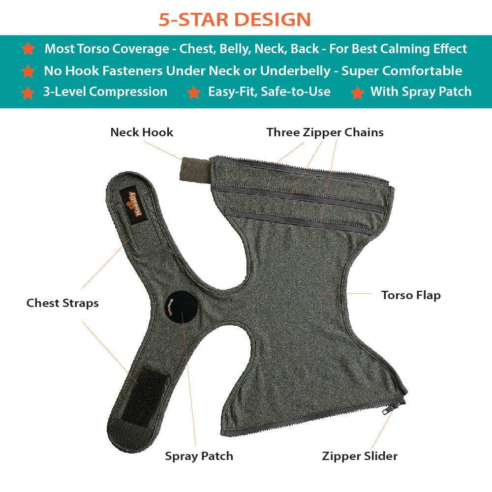 NeoAlly Upgraded Dog Surgical Recovery Vest for Dogs and Cats-Pet Medical Collars-BIG FRENCHIES-PawBehave