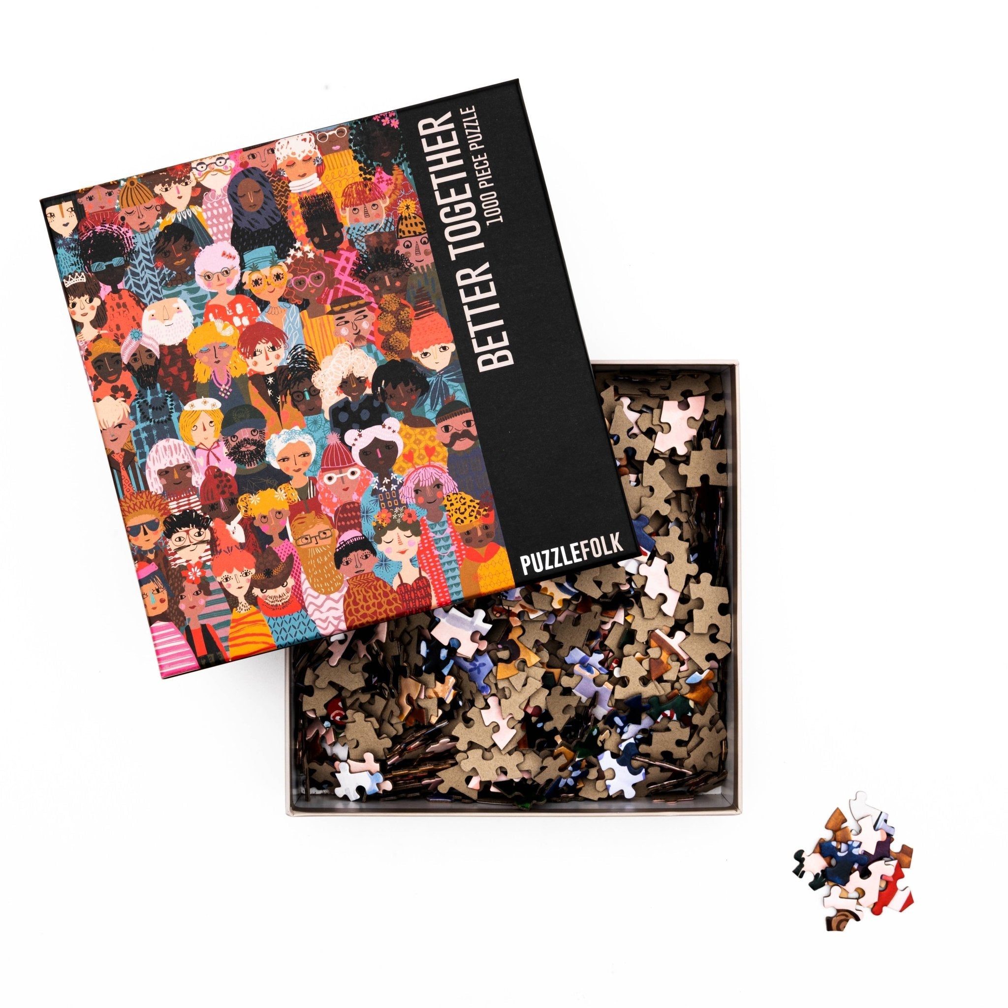 Better Together 1000 Piece Puzzle by Puzzlefolk | Celebrate Unity & Diversity