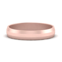 Wedding Band Beveled Edge Matte