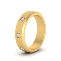 Beveled Mens Promise Ring