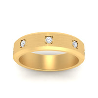 Beveled Mens Promise Ring