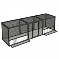 83"Thickened Chicken Coop Durable Pigeon Cage Outdoor Use Comfortable Poultry Cage For Home Breeding Easy-to-Install Des