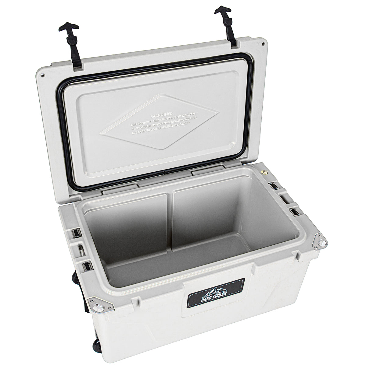 White outdoor Camping Picnic Fishing portable cooler 65QT Portable Insulated Cooler Box