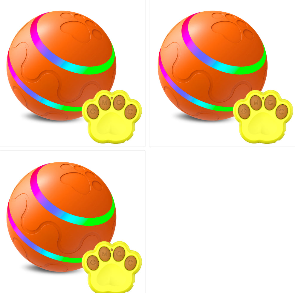 Pet New Cat Wicked Ball Toy Intelligent Ball USB Cat Toys Self Rotating Ball Automatic Rotation Ball