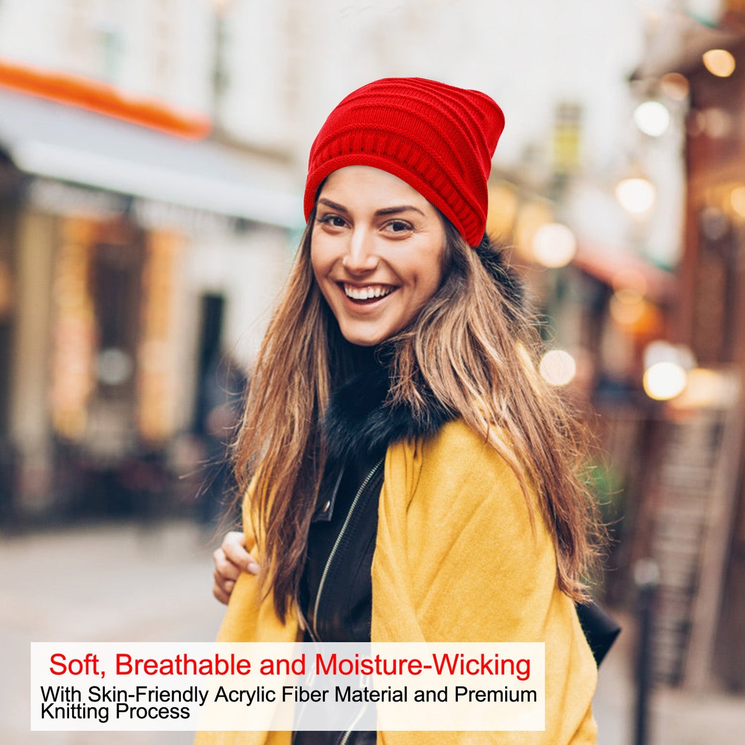 GBruno Unisex Knit Beanie Hat