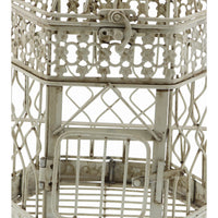 Cream Vintage Metal Birdcage - BIG FRENCHIES