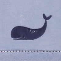 Seas The Day Blue Whale Super Soft Baby Blanket - BIG FRENCHIES