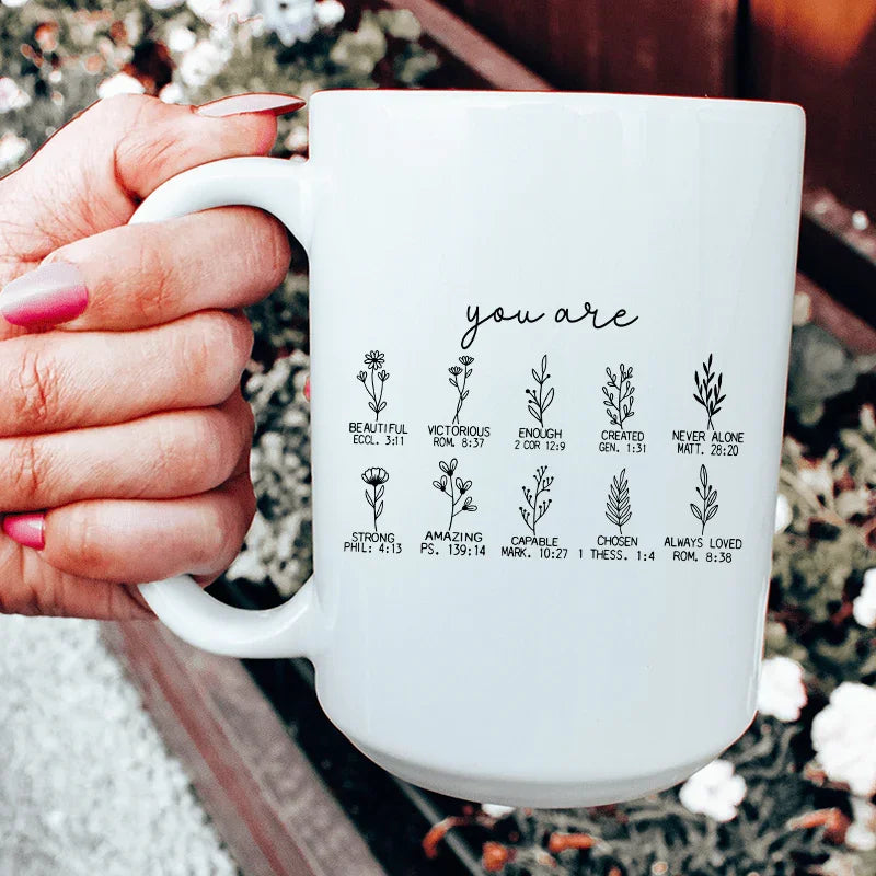 Bible Verses Ceramic Mug 15 oz - BIG FRENCHIES
