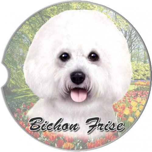 Bichon Frise Car Coaster