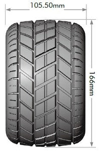 Louise RC MT-Rocket Sport 1/8 3.8 Monster Truck MFT Belted Tires 17mm Hex Hub 0 & 1/2 Offset LT3320X