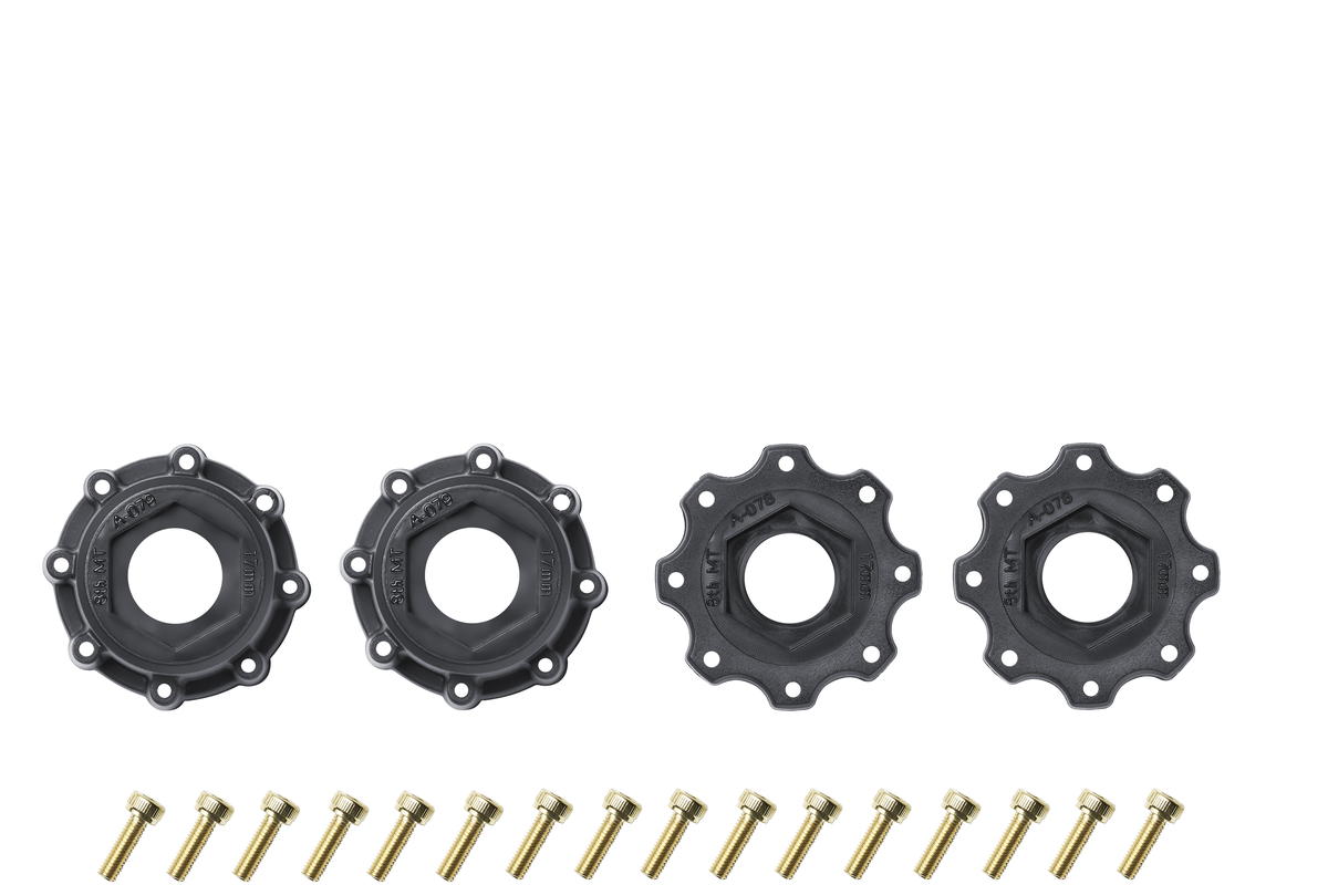 Louise RC MT-Rock Sport Compound 1/8 3.8 Monster Truck MFT Belted Tires, 0" & 1/2" Offset, LT3277X