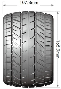 Louise RC MT-Rocket Sport 1/8 3.8 Monster Truck MFT Belted Road Tires 17mm Hex Hub 0" & 1/2" Offset LT3217X