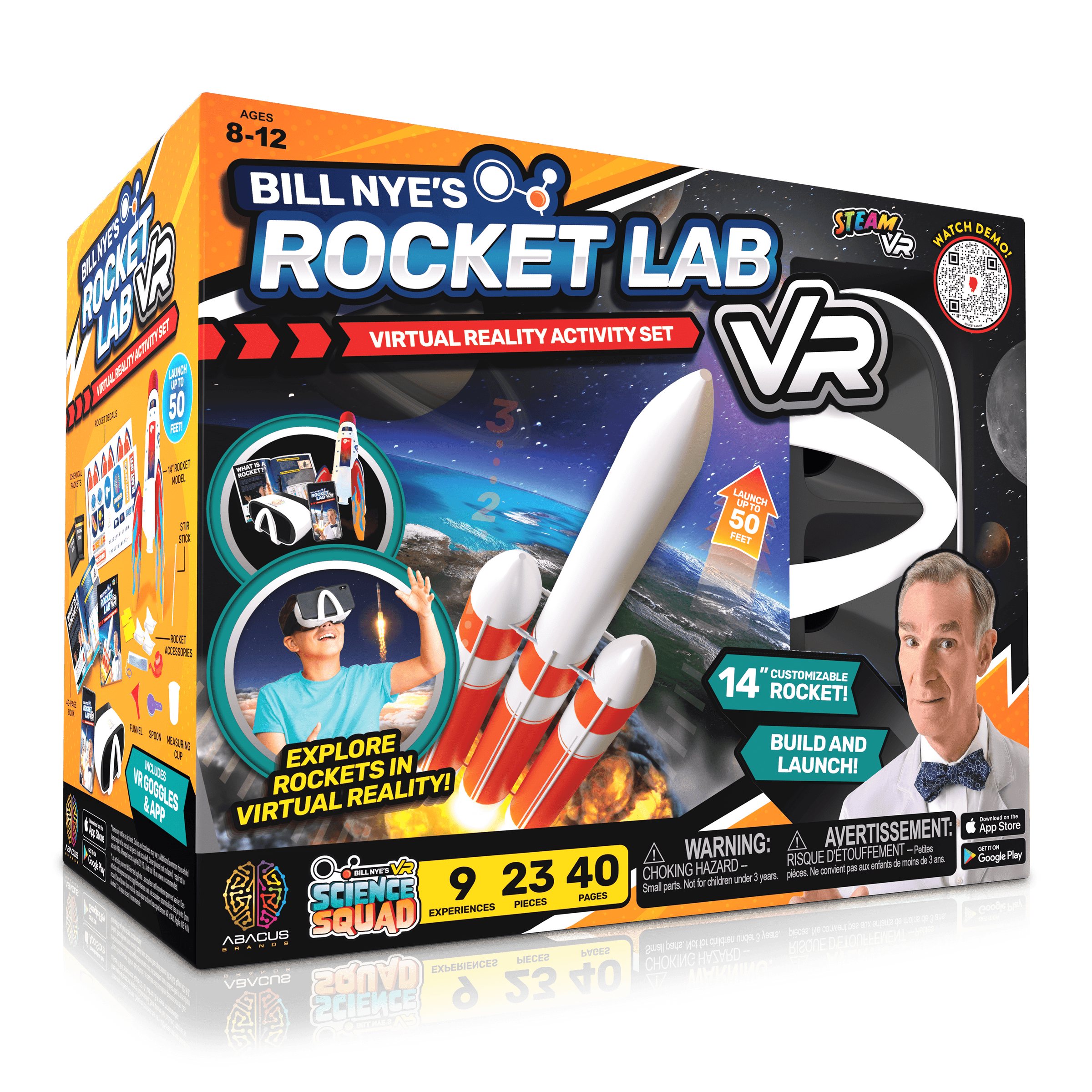 Bill Nye's ROCKET LAB VR Rocket Science Kit