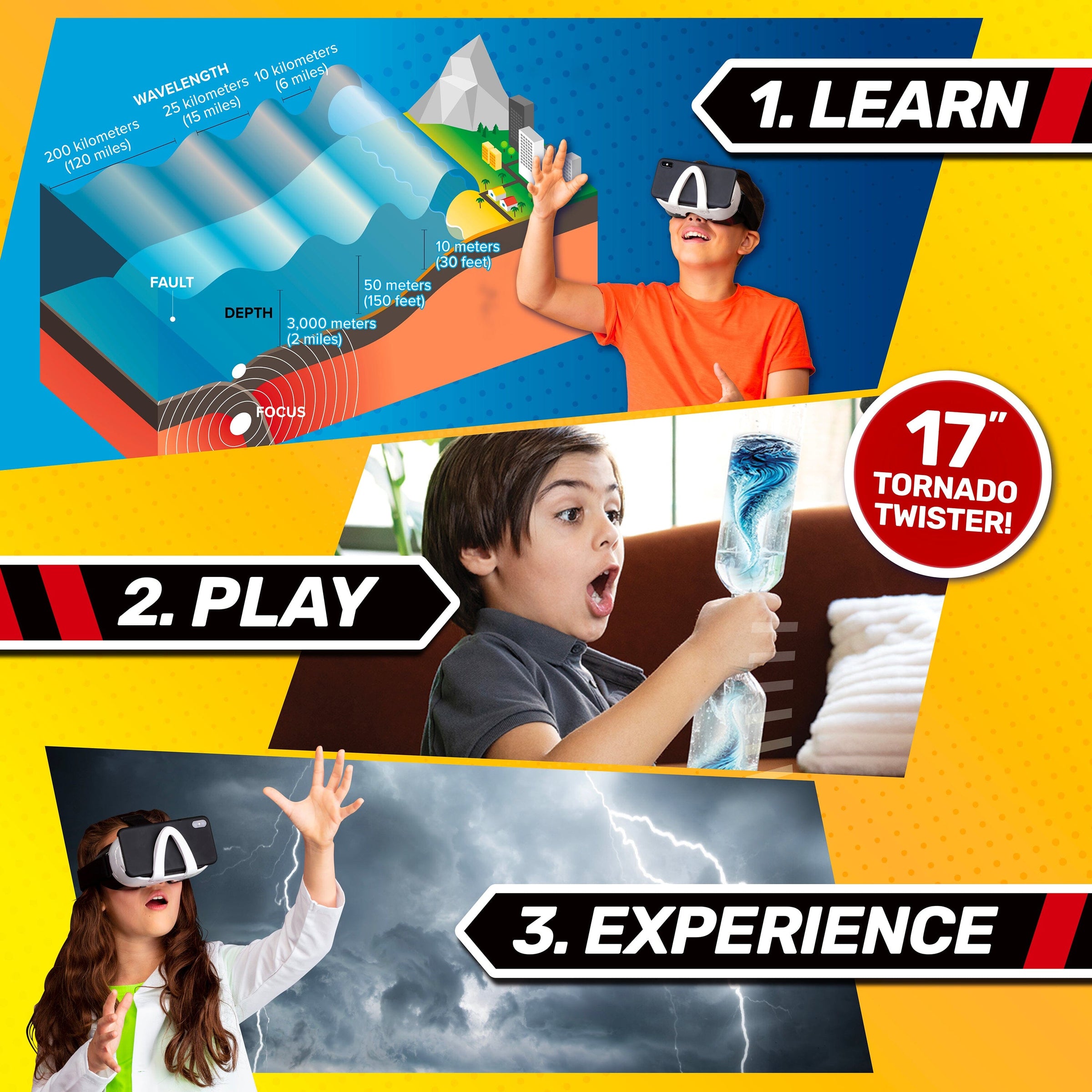 Bill Nye's Virtual Reality Weather Kit XTREME WEATHER LAB VR