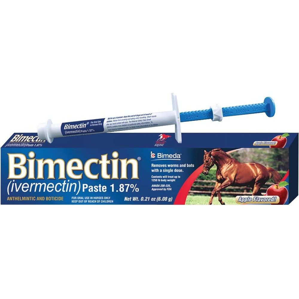 Bimectin Apple Flavored Horse Wormer 6-Pack Apple Flavor