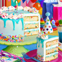 Birthday Cake 500 Piece Jigsaw Puzzle - Limited Release | Springbok Puzzles - BIG FRENCHIES
