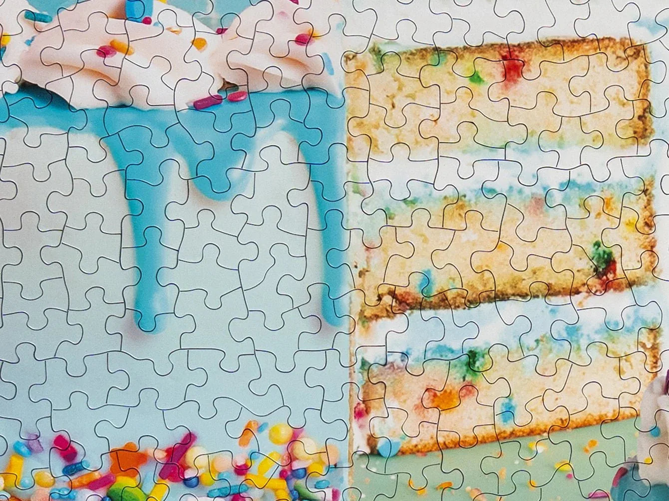 Birthday Cake 500 Piece Jigsaw Puzzle - Limited Release | Springbok Puzzles - BIG FRENCHIES