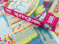 Birthday Cake 500 Piece Jigsaw Puzzle - Limited Release | Springbok Puzzles - BIG FRENCHIES