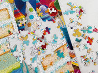 Birthday Cake 500 Piece Jigsaw Puzzle - Limited Release | Springbok Puzzles - BIG FRENCHIES