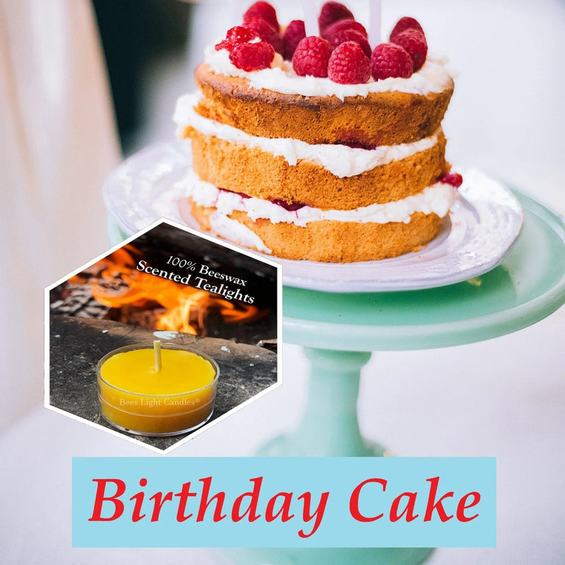 Birthday Cake Scented Tealights - BIG FRENCHIES