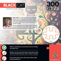 Black Cats - Hidden in the Tree 300 Piece EZ Grip Jigsaw Puzzle by Masterpieces Puzzles - BIG FRENCHIES