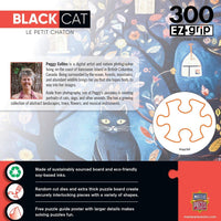 Black Cats - Le Petit Chaton 300 Piece EZ Grip Jigsaw Puzzle by Masterpieces Puzzles - BIG FRENCHIES