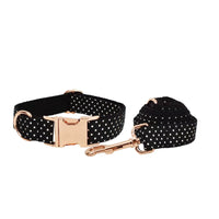 Personalized Black Polka Dot Classic Set