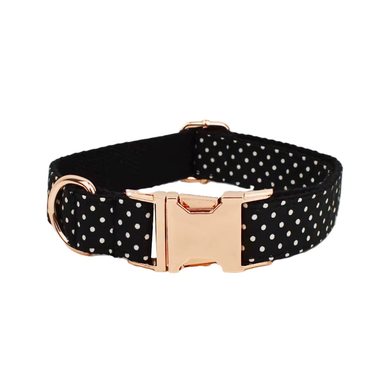 Personalized Black Polka Dot Classic Set