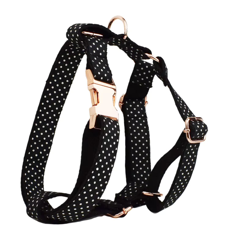 Personalized Black Polka Dot Classic Set